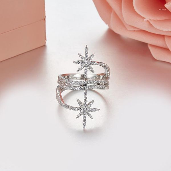 engagement wedding star rings for women frand brand cubic zirconia 925 sterling silver double layer crystal star rings1, Golden;silver
engagement wedding star rings for women frand brand cubic zirconia 925 sterling silver double layer crystal star rings1, Golden;silver