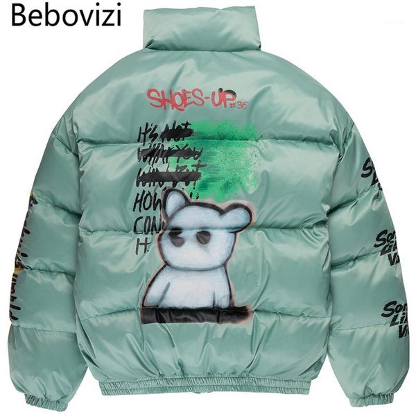 bebovizi winter hip hop green graffiti bear jacket parka streetwear men windbreaker harajuku padded jacket coat warm outwear1, Black
bebovizi winter hip hop green graffiti bear jacket parka streetwear men windbreaker harajuku padded jacket coat warm outwear1, Black