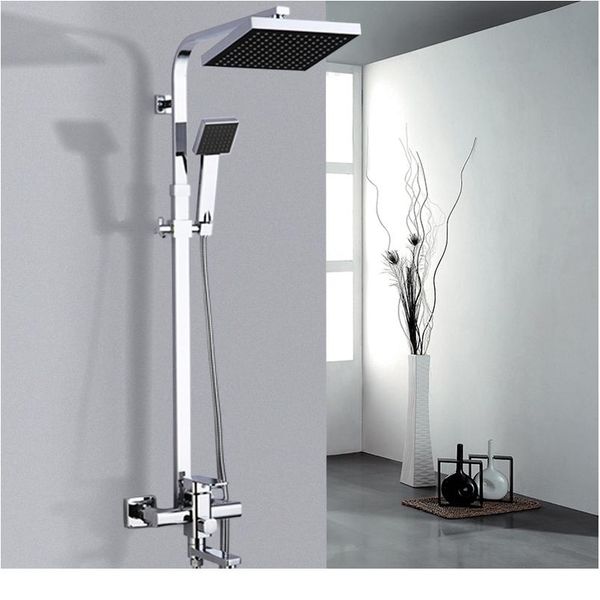 uythner best quality chrome / black bath душевая смеситель для душевой кабины поворотная ванна носик настенный крепление 8 \ "душевая головк
uythner best quality chrome / black bath душевая смеситель для душевой кабины поворотная ванна носик настенный крепление 8 \ "душевая головк