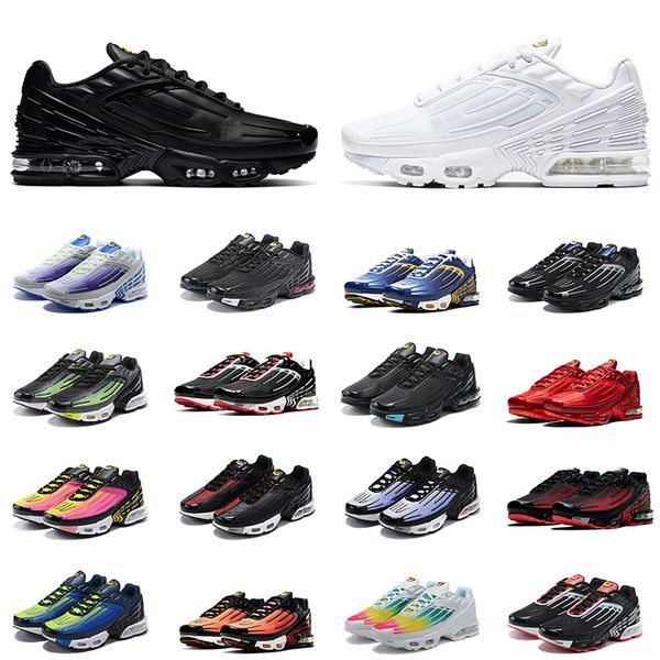 2021 new tn plus womens mens fashion runining shoes tuned tn 3 leath triple black all white radiant red laser blue cushion sneakers
2021 new tn plus womens mens fashion runining shoes tuned tn 3 leath triple black all white radiant red laser blue cushion sneakers