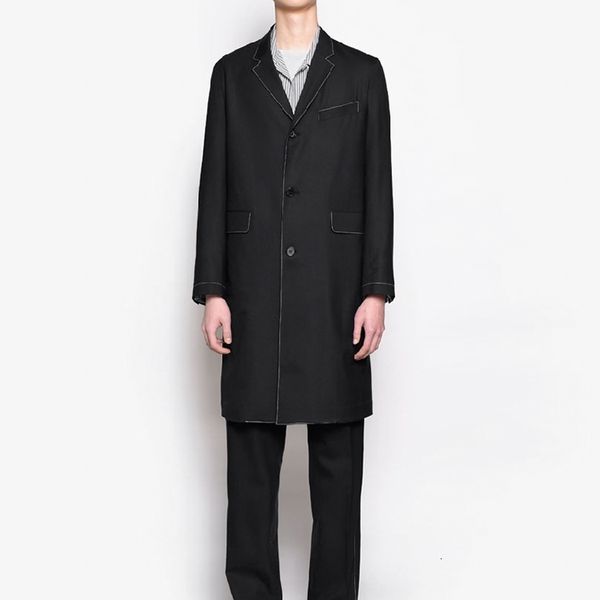 2021 Winter Coat of New Men in Suit Pressure White Line Lapel Design Classic Double Pocket Black Jacket Casual. S-6xl!! A8WN, White;black
2021 Winter Coat of New Men in Suit Pressure White Line Lapel Design Classic Double Pocket Black Jacket Casual. S-6xl!! A8WN, White;black