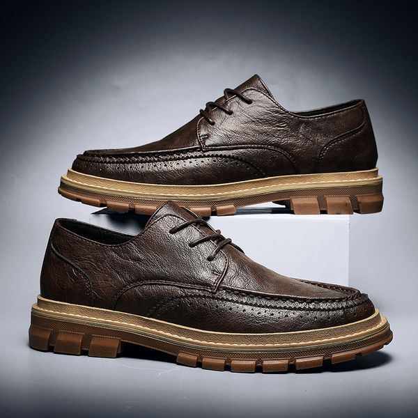 small leather shoes 2020 new autumn fashion british trend korean cold adhesive light casual low block men's shoes c1212, Black;white
small leather shoes 2020 new autumn fashion british trend korean cold adhesive light casual low block men's shoes c1212, Black;white