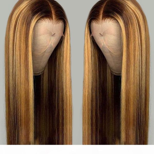 13*4 long stragiht ombre invisible highlights color lace front human hair wigs for women brazilian remy hair wig bleached knots, Black;brown
13*4 long stragiht ombre invisible highlights color lace front human hair wigs for women brazilian remy hair wig bleached knots, Black;brown