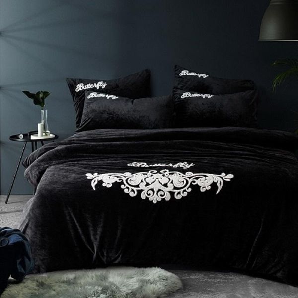 bedding sets thick fleece winter warm bed set black grey size sheet/fit sheet duvet cover 38
bedding sets thick fleece winter warm bed set black grey size sheet/fit sheet duvet cover 38