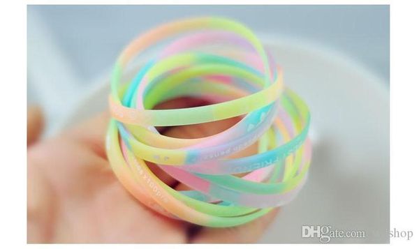 soft silicone fashion rubber luminous bracelet letter color print glow in the dark fluorescent wristband for party conce, Black
soft silicone fashion rubber luminous bracelet letter color print glow in the dark fluorescent wristband for party conce, Black