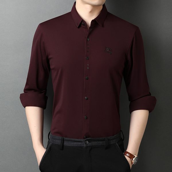 long sleeve men's 2021 spring and autumn new thin korean fashion casual professional shirt, White;black 
long sleeve men's 2021 spring and autumn new thin korean fashion casual professional shirt, White;black