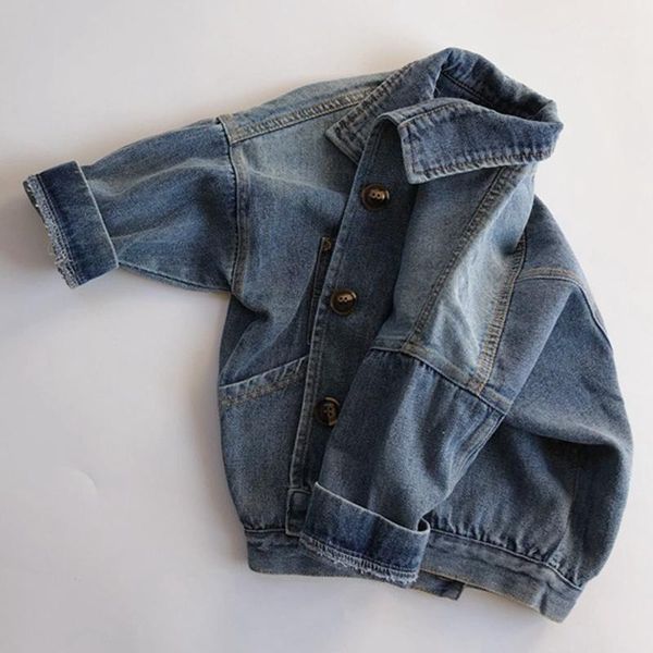 baby long sleeve cowboy coat autumn children boy girl clothing spring kids jacket coat baby boys girls 1, Blue;gray
baby long sleeve cowboy coat autumn children boy girl clothing spring kids jacket coat baby boys girls 1, Blue;gray