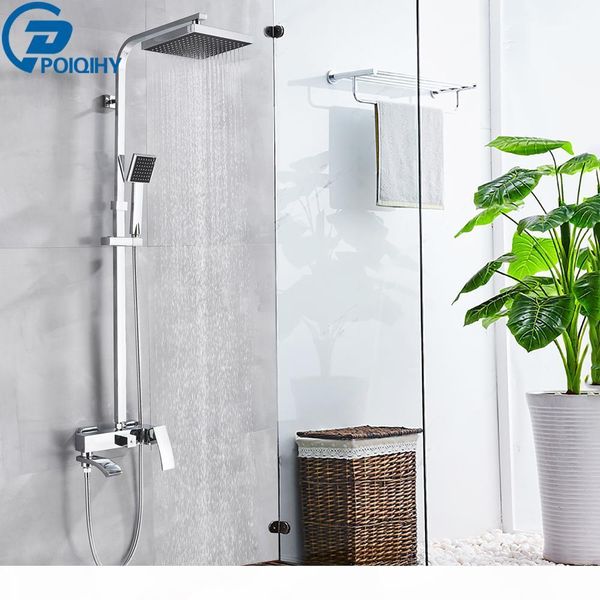 poiqihy chrome shower faucet set waterfall wall bathtub faucet mixer tap bath shower mixer head rainfall bathroom shower set bbyljo mj_bag
poiqihy chrome shower faucet set waterfall wall bathtub faucet mixer tap bath shower mixer head rainfall bathroom shower set bbyljo mj_bag