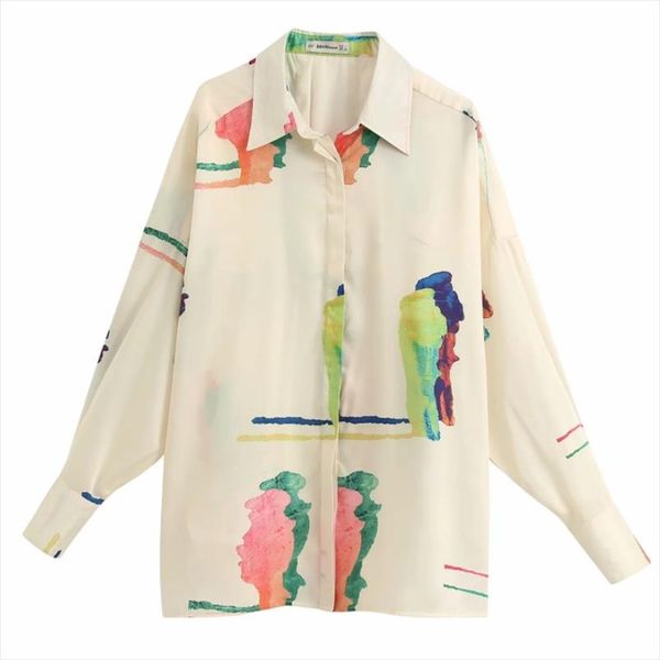 women printing casual loose blouse shirts women long sleeve chic business blusas office femininas chemise ls6395, White
women printing casual loose blouse shirts women long sleeve chic business blusas office femininas chemise ls6395, White