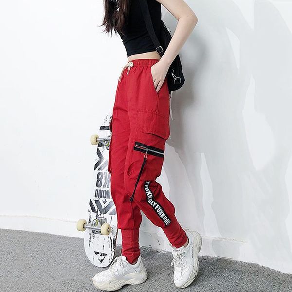 2019 autumn cargo pants women letter printed loose harajuku pants for women big pocket women's sports pants women's trouser, Black;white
2019 autumn cargo pants women letter printed loose harajuku pants for women big pocket women's sports pants women's trouser, Black;white