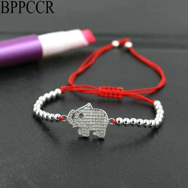 charm bracelets bppccr micro pave cz crystal cute elephant & 4mm copper beads braid lucky red rope string thread bracelet, Golden;silver
charm bracelets bppccr micro pave cz crystal cute elephant & 4mm copper beads braid lucky red rope string thread bracelet, Golden;silver