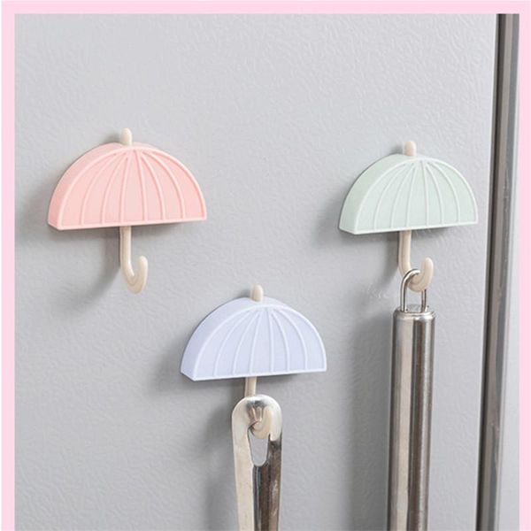 umbrella shaped refrigerator magnetic hooks creative kitchen fridge sticker magic traceless storage hook hanging holder
umbrella shaped refrigerator magnetic hooks creative kitchen fridge sticker magic traceless storage hook hanging holder