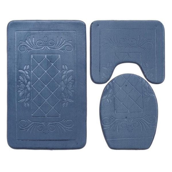 bath mats 3pcs/set bathroom mat set carpets thick anti-skid toilet lid cover floor rugs shower room bathtub side 50x80 50x40 45x38cm
bath mats 3pcs/set bathroom mat set carpets thick anti-skid toilet lid cover floor rugs shower room bathtub side 50x80 50x40 45x38cm