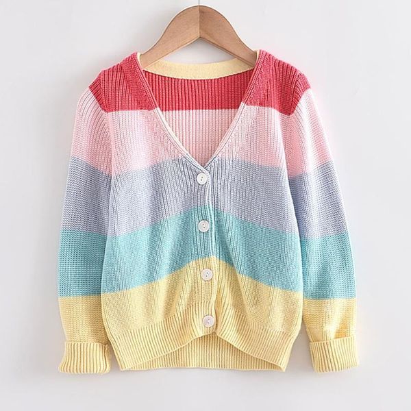 pullover rainbow colour baby girls wide cardigan sweater long sleeve kids cardigans children's clothing fashion for girl 2-7 yrs1, Blue
pullover rainbow colour baby girls wide cardigan sweater long sleeve kids cardigans children's clothing fashion for girl 2-7 yrs1, Blue