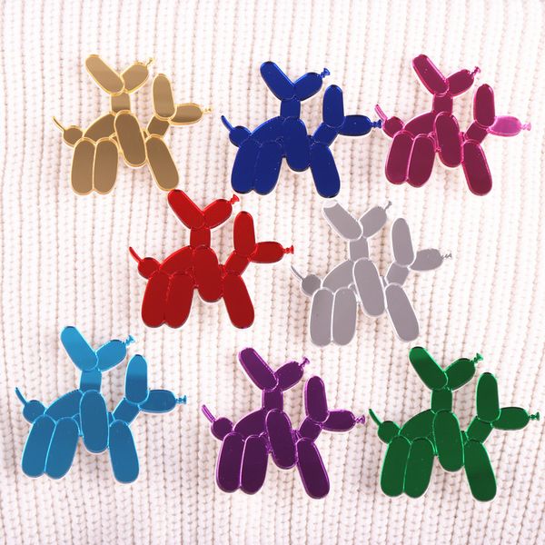 new animal cute couple dog brooch for women mirror acrylic 8 colors pocket pins cartoon trendy jewelry fashion accessories, Gray
new animal cute couple dog brooch for women mirror acrylic 8 colors pocket pins cartoon trendy jewelry fashion accessories, Gray