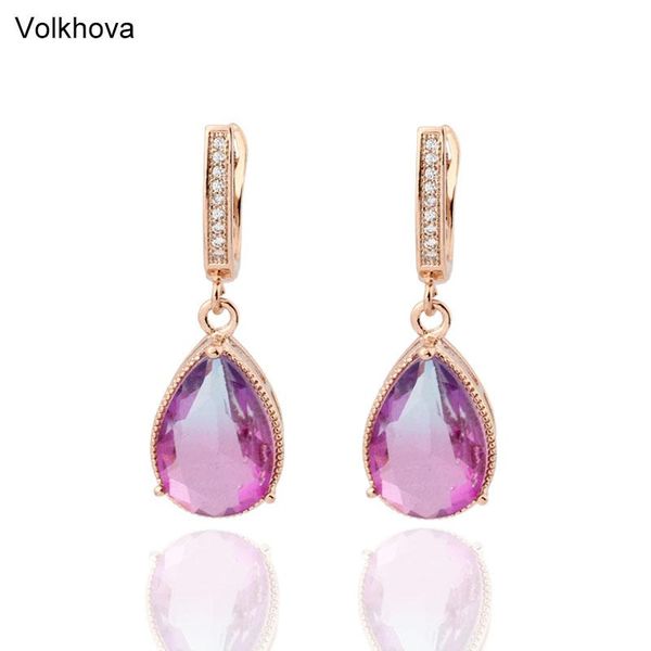 new 585 rose gold drop tourmaline zircon long dangle earrings women wedding party hollow earring fine jewelry, Silver
new 585 rose gold drop tourmaline zircon long dangle earrings women wedding party hollow earring fine jewelry, Silver