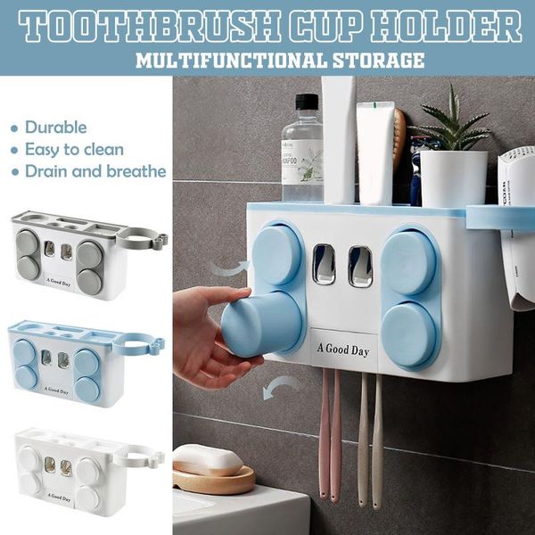 bath accessory set bathroom accessories organizer toothbrush holder automatic toothpaste dispenser wall mount rack tools #t1g
bath accessory set bathroom accessories organizer toothbrush holder automatic toothpaste dispenser wall mount rack tools #t1g