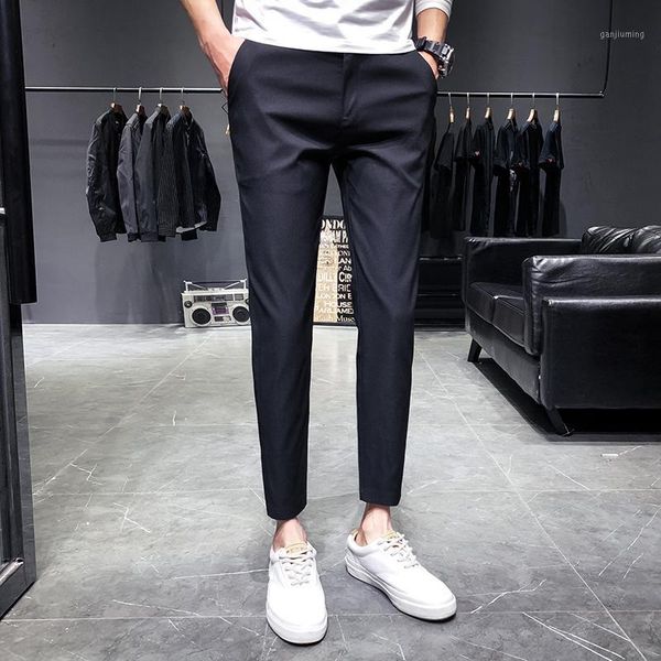 autumn harem pants men slim fashion solid color business casual dress pants man streetwear wild british wind trousers male1, Black
autumn harem pants men slim fashion solid color business casual dress pants man streetwear wild british wind trousers male1, Black