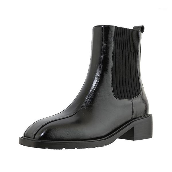 genuine leather knitting med heels boots shoes woman 2020 fashion zippers thick heels boots woman party wedding ankle1, Black
genuine leather knitting med heels boots shoes woman 2020 fashion zippers thick heels boots woman party wedding ankle1, Black