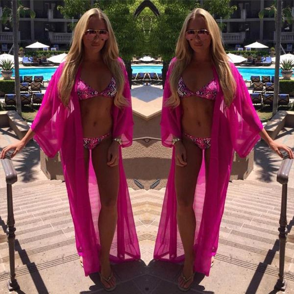 summer beach cover up women chiffon dress robe plage candy color kaftan bikini tunic sarong swimsuit, Black;gray
summer beach cover up women chiffon dress robe plage candy color kaftan bikini tunic sarong swimsuit, Black;gray