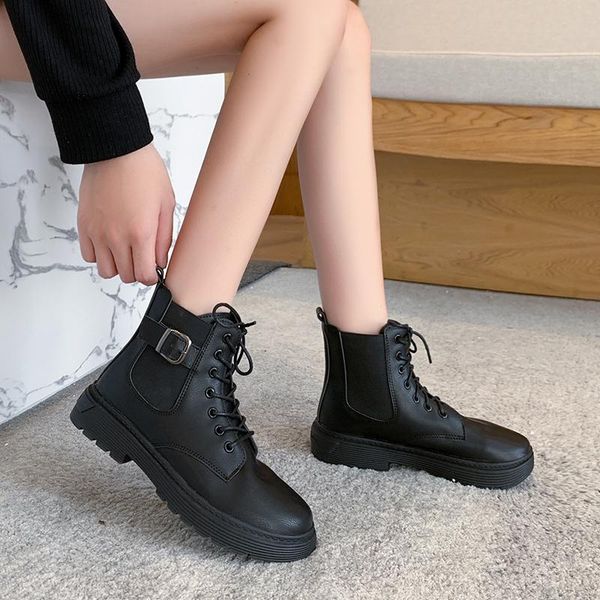 rock shoes woman round toe lolita boots boots-women mid calf ladies 2020 rubber mid-calf autumn low pu slip-on rome, Black
rock shoes woman round toe lolita boots boots-women mid calf ladies 2020 rubber mid-calf autumn low pu slip-on rome, Black