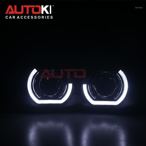 other lighting system autoki sports led angel eyes+ bi xenon lens projector headlight for car retrofit daytime running light 2.5/3.0 h4 h7 9
other lighting system autoki sports led angel eyes+ bi xenon lens projector headlight for car retrofit daytime running light 2.5/3.0 h4 h7 9