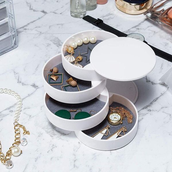 jewelry pouches, bags round box small storage 360 degree rotating earrings necklace 4 layers family travel, Pink;blue
jewelry pouches, bags round box small storage 360 degree rotating earrings necklace 4 layers family travel, Pink;blue