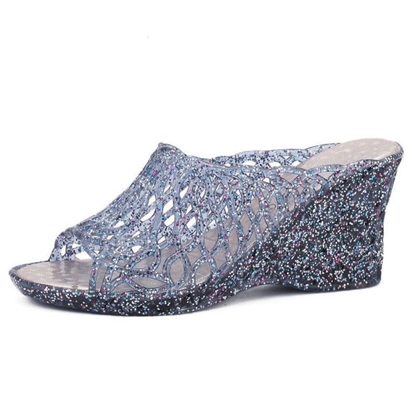 women platform slippers bling wedges summer high heel shoes woman casual jelly shoes cut-out slip on female fashion slides y200423, Black
women platform slippers bling wedges summer high heel shoes woman casual jelly shoes cut-out slip on female fashion slides y200423, Black