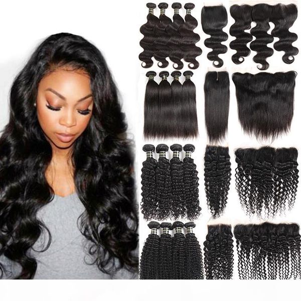 unprocessed brazilian virgin hair body wave water wave human hair bundles with closure lace frontal, Black
unprocessed brazilian virgin hair body wave water wave human hair bundles with closure lace frontal, Black