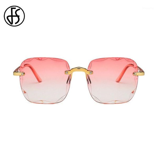 fs 2020 vintage oversized rimless sunglasses women design fashion gradient trimming sun glasses1, White;black
fs 2020 vintage oversized rimless sunglasses women design fashion gradient trimming sun glasses1, White;black