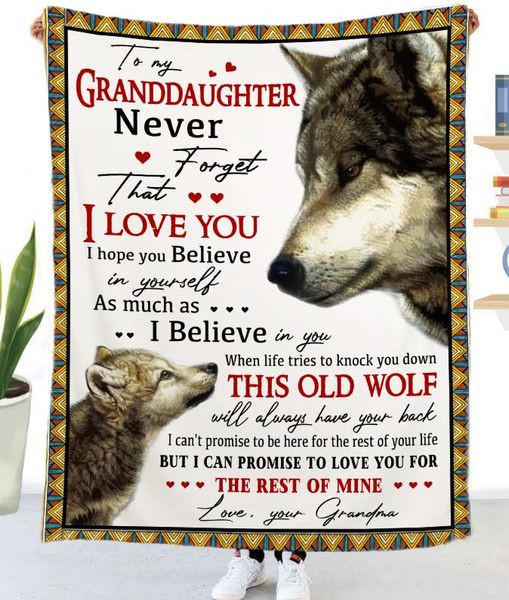 blankets christmas gift wolf series throw blanket for to my love our daughter son express flannel 3d print letter
blankets christmas gift wolf series throw blanket for to my love our daughter son express flannel 3d print letter