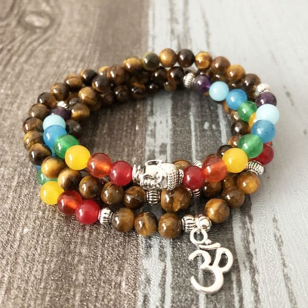 mala buddhist beads meditation wrist buddha yoga om bracelet tiger eye japa mala 108 prayer beads chakra bracelet y200730, Black
mala buddhist beads meditation wrist buddha yoga om bracelet tiger eye japa mala 108 prayer beads chakra bracelet y200730, Black