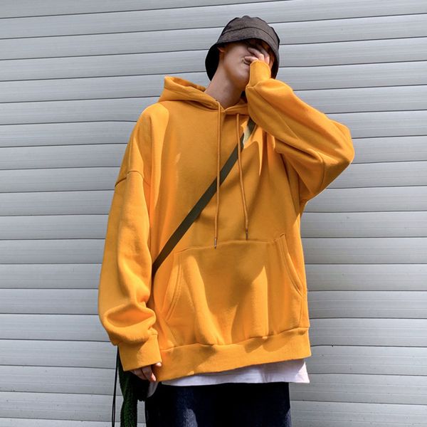 e-baihui 2021 autumn new hooded sweater men's long-sleeved plus velvet jacket loose rest wild ins hong kong style t20s4088, Black
e-baihui 2021 autumn new hooded sweater men's long-sleeved plus velvet jacket loose rest wild ins hong kong style t20s4088, Black