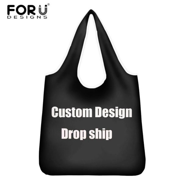 forudesigns custom picture/ fashion women shopper bags casual large reusable shopping tote bags for female foldable eco
forudesigns custom picture/ fashion women shopper bags casual large reusable shopping tote bags for female foldable eco