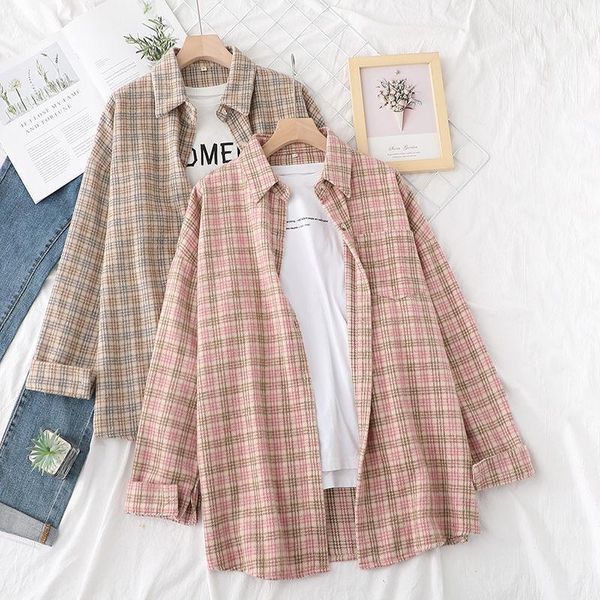 2021 new arrival spring autumn women fashion vintage plaid woolen blouses office ladies asymmetry long sleeve checked shirt a1181, White
2021 new arrival spring autumn women fashion vintage plaid woolen blouses office ladies asymmetry long sleeve checked shirt a1181, White