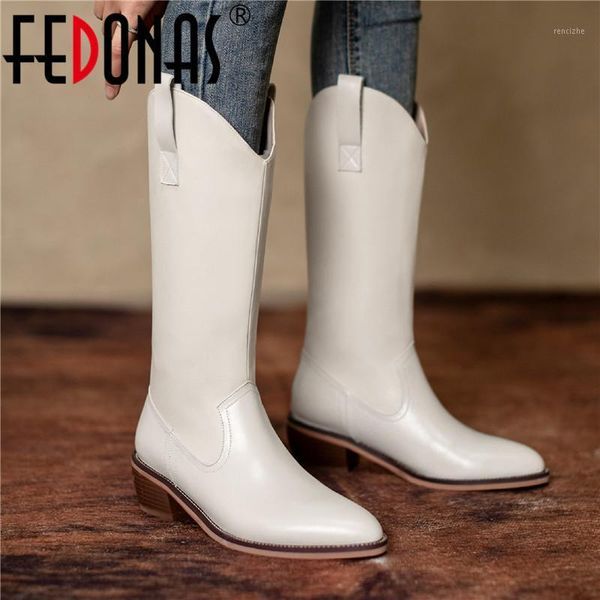 boots fedonas fashion winter shoes woman heels 2021 genuine leather thick knee high working pointed toe women's boots1, Black
boots fedonas fashion winter shoes woman heels 2021 genuine leather thick knee high working pointed toe women's boots1, Black