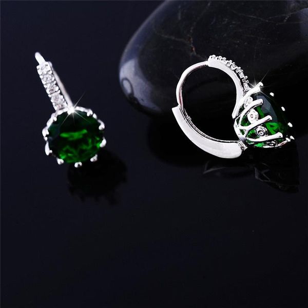 charm small hoop earrings accessories fashion green crystal ear loop smooth circle for women girl's jewelry, Golden
charm small hoop earrings accessories fashion green crystal ear loop smooth circle for women girl's jewelry, Golden