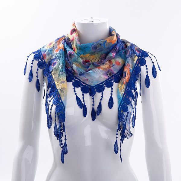 scarves triangle women spring summer autumn lace rose tassel decorative thin scarf, Blue;gray
scarves triangle women spring summer autumn lace rose tassel decorative thin scarf, Blue;gray