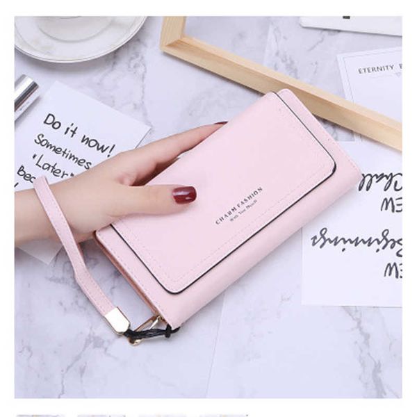 wallet women mobile phone bag brand designer female pu leather long womens wallets and purses ladies slim card holder purse, Red;black
wallet women mobile phone bag brand designer female pu leather long womens wallets and purses ladies slim card holder purse, Red;black