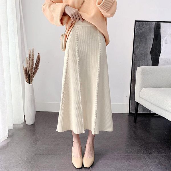 skirts ailegogo 2021 women autumn winter midi skirt mid-calf elasticity package hip empire korean style fashion elegant sk91271, Black
skirts ailegogo 2021 women autumn winter midi skirt mid-calf elasticity package hip empire korean style fashion elegant sk91271, Black