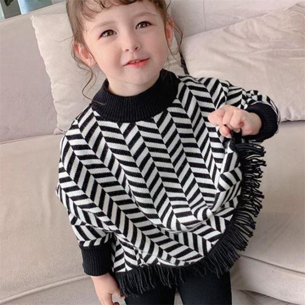 pullover 2021 girl casual sweater children's knitted round neck autumn/winter kids cute cloak keep warm thicken houndstooth high qualit, Blue
pullover 2021 girl casual sweater children's knitted round neck autumn/winter kids cute cloak keep warm thicken houndstooth high qualit, Blue