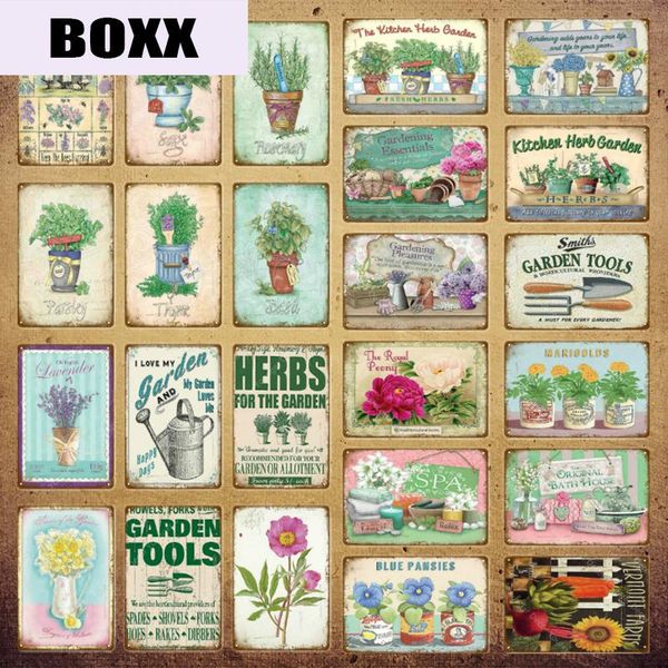 the kitchen herb for the garden decor flowers tools vintage metal signs living dining gardening room wall poster yi-119
the kitchen herb for the garden decor flowers tools vintage metal signs living dining gardening room wall poster yi-119