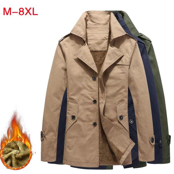 outdoor jackets&hoodies men's jacket medium length windbreaker labor travel hiking large size washed cotton plush thick trench coat, Blue;black
outdoor jackets&hoodies men's jacket medium length windbreaker labor travel hiking large size washed cotton plush thick trench coat, Blue;black