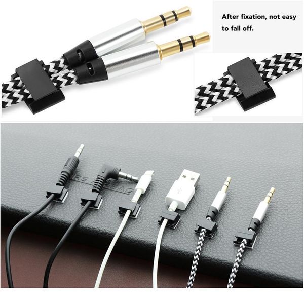 30pcs car wire tie clip fixer organizer black and white color clamp cord cable line holder self qylmvw
30pcs car wire tie clip fixer organizer black and white color clamp cord cable line holder self qylmvw