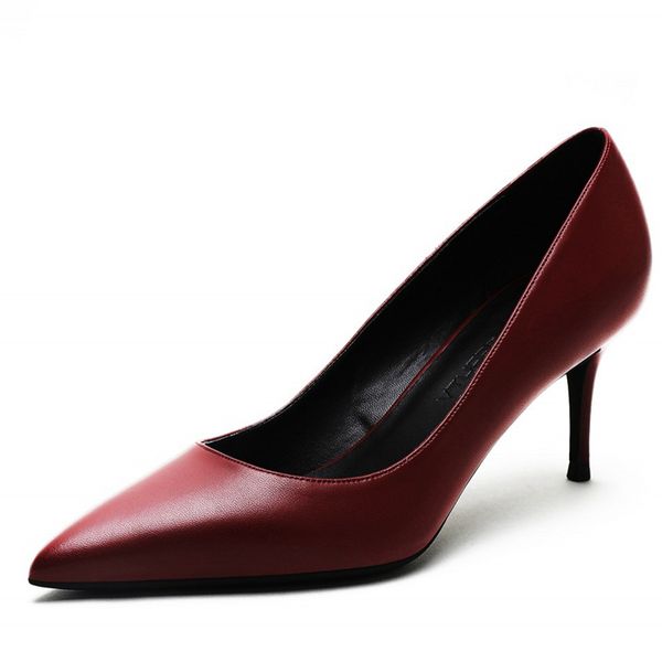 new high genuine leather bombs feminine thin heels classic black office woman shoes dressed m0003 cb4v
new high genuine leather bombs feminine thin heels classic black office woman shoes dressed m0003 cb4v