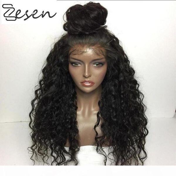 zesen long black wig loose curly black 13*4 lace front wig synthetic full wigs for women pre plucked with natural hairline
zesen long black wig loose curly black 13*4 lace front wig synthetic full wigs for women pre plucked with natural hairline