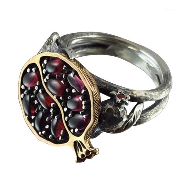 wedding rings vintage faux rattan pomegranate ring women engagement jewelry trendy1, Slivery;golden
wedding rings vintage faux rattan pomegranate ring women engagement jewelry trendy1, Slivery;golden