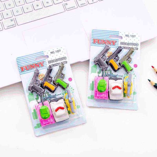 1007 student creative pistol tank war equipment eraser set stationery eraser
1007 student creative pistol tank war equipment eraser set stationery eraser