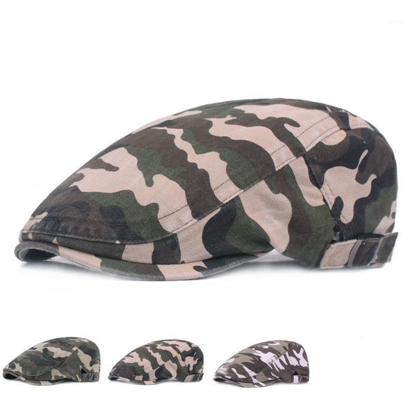 summer camouflage berets caps men casual breathable ivy cap outdoor unisex1, Blue;gray
summer camouflage berets caps men casual breathable ivy cap outdoor unisex1, Blue;gray