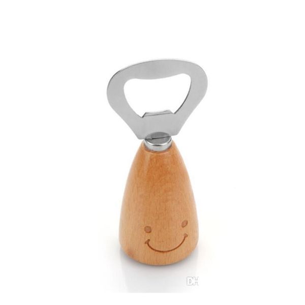 cute smiling face opener wooden handle + stainless steel bottle opener portable beer bottle opener kitche bbydwe bde_luck
cute smiling face opener wooden handle + stainless steel bottle opener portable beer bottle opener kitche bbydwe bde_luck